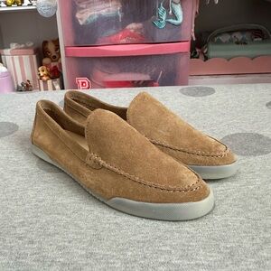 FRYE Melanie Skimmer - Almond - Size 6